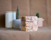 Load image into Gallery viewer, Marigold and Melon Goat Milk Soap
