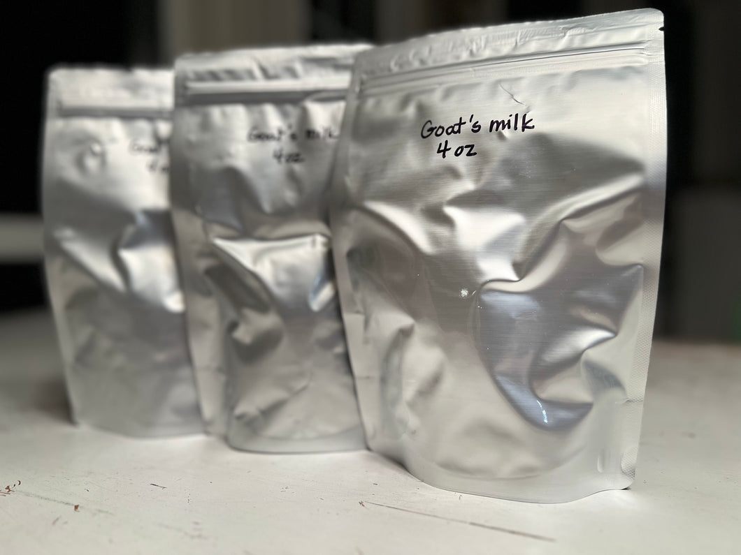 Freeze Dried Raw Goat Milk